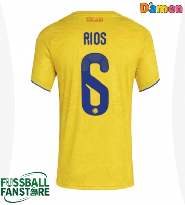 Kolumbien Richard Rios #6 Replik Heimtrikot Damen WM 2026 Kurzarm